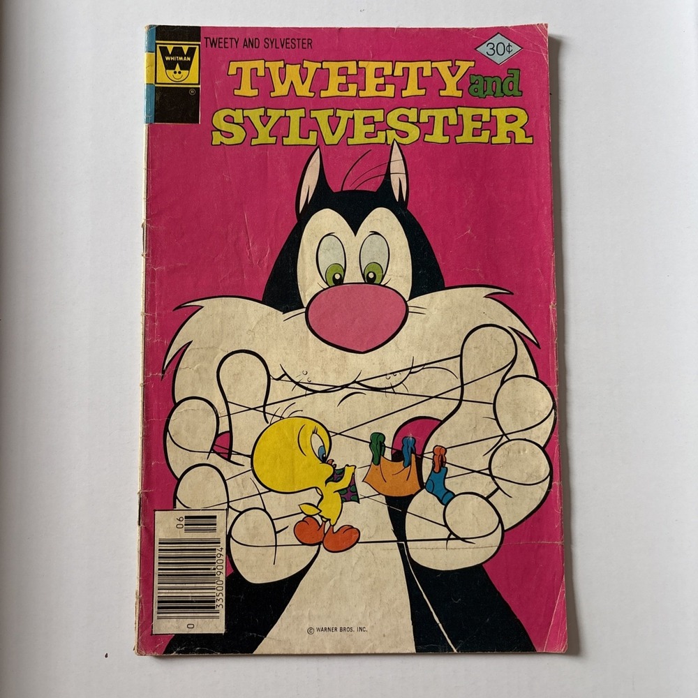 Tweety and Sylvester #70 Comic Book 1977 Gold Key Bronze Age GD-VG Vintage